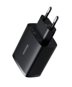 Alternative view of Chargeur mural compact 3xUSB - 17W noir